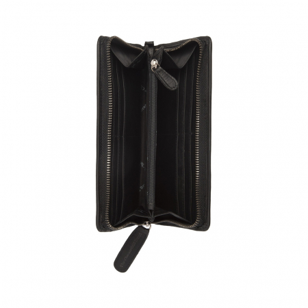 Portofel dama din piele naturala, The Chesterfield Brand, Sofia, Negru [1]