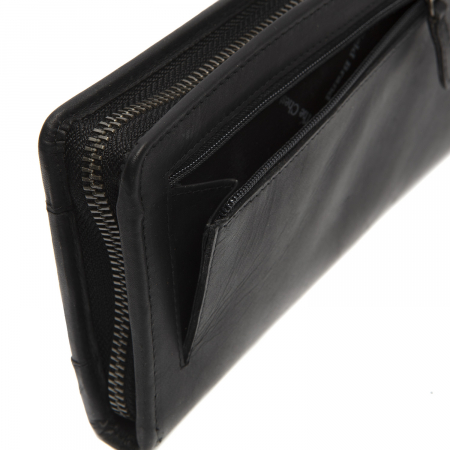 Portofel dama din piele naturala, The Chesterfield Brand, Sofia, Negru [3]