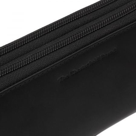 Portofel dama, The Chesterfield Brand, cu protectie anti scanare RFID, din piele naturala, Hadley, Negru [1]