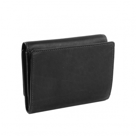 Portofel dama, The Chesterfield Brand, cu protectie anti scanare RFID, din piele naturala, Nadia, Negru [4]