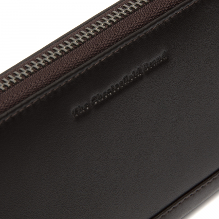 Portofel dama, The Chesterfield Brand, cu protectie anti scanare RFID, din piele naturala nappa, Cantara, Maro inchis [1]