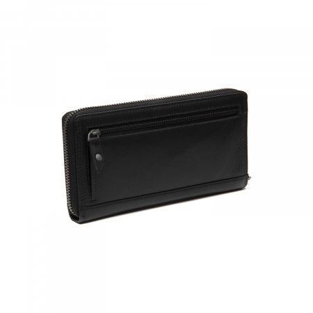 Portofel dama, The Chesterfield Brand, cu protectie anti scanare RFID, din piele naturala nappa, Cantara, Negru [5]