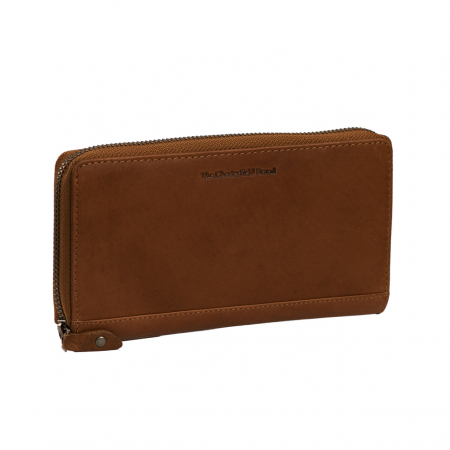 Portofel dama, The Chesterfield Brand, cu protectie anti scanare RFID, din piele naturala, Nova, Maro inchis [4]