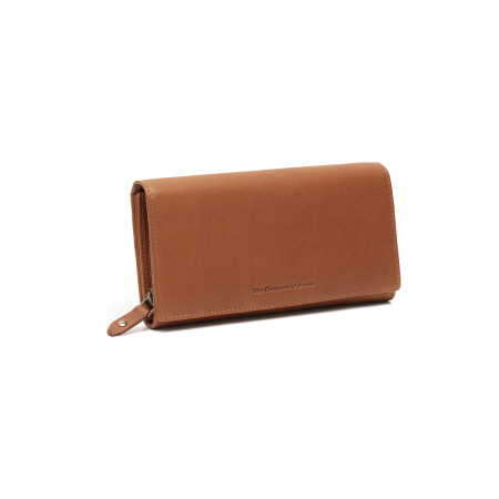 Portofele - Portofel dama, The Chesterfield Brand, cu protectie anti scanare RFID, din piele naturala Valetta, Maro coniac