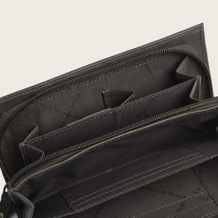 Portofel dama, The Chesterfield Brand, cu protectie anti scanare RFID, din piele naturala Valetta, Gri argila [2]