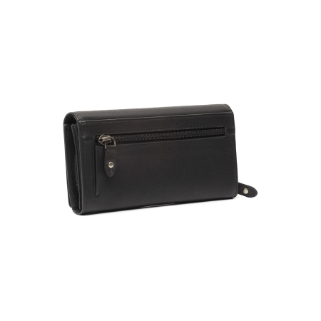 Portofel dama, The Chesterfield Brand, cu protectie anti scanare RFID, din piele naturala Valetta, Negru [5]
