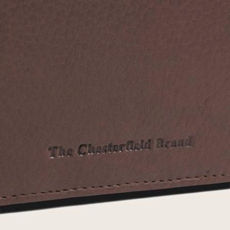 Portofel dama, The Chesterfield Brand, cu protectie anti scanare RFID, din piele naturala Valetta, Taupe inchis [6]