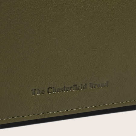 Portofel dama, The Chesterfield Brand, cu protectie anti scanare RFID, din piele naturala Valetta, Verde olive [7]