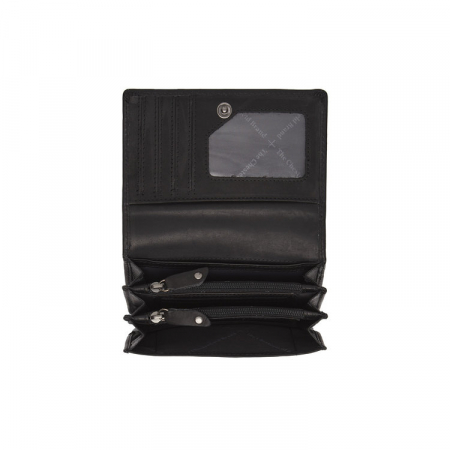 Portofel dama, The Chesterfield Brand, din piele naturala, Salzburg, Negru [1]