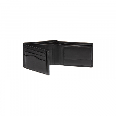 Portofel de barbati, The Chesterfield Brand, cu protectie anti scanare RFID, din piele naturala, Lynnwood, Negru [2]
