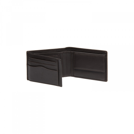 Portofel de barbati, The Chesterfield Brand, cu protectie anti scanare RFID, din piele naturala, Lynnwood, Maro inchis [2]