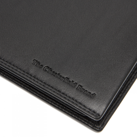 Portofel de barbati, The Chesterfield Brand, cu protectie anti scanare RFID, din piele naturala, Lynnwood, Negru [1]