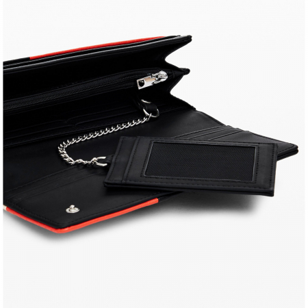 Portofel de dama cu suport pentru carduri detasabil, Desigual, seria Parks Mariona, Multicolor [1]