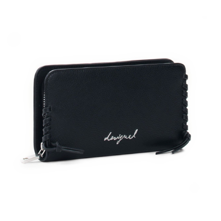 Portofele - Portofel de dama, Desigual, Black Fiona, Negru