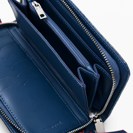 Portofel de dama, Desigual, Denim Fiona, Albastru [1]