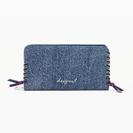 Portofel de dama, Desigual, Denim Fiona, Albastru [3]