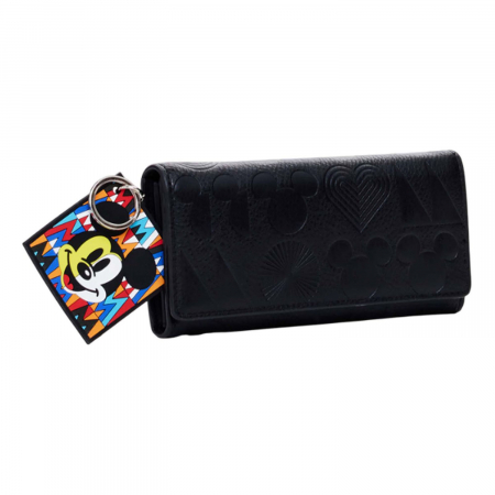 Portofele - Portofel de dama, Desigual, seria All Mickey Mariona, Negru