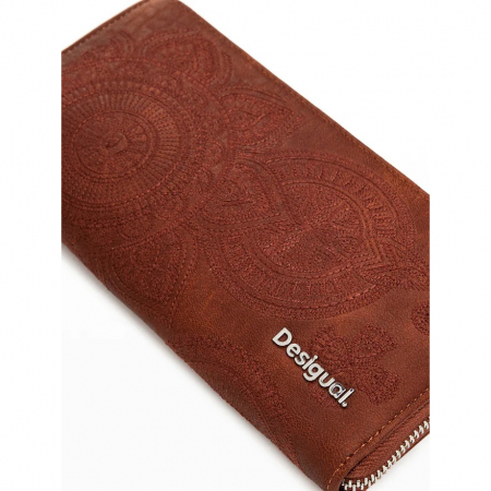Portofel de dama, Desigual, seria Dejavu Fiona, Maro Camel [1]