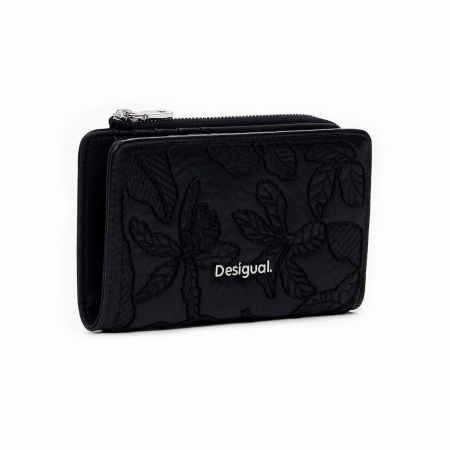 Portofele - Portofel de dama, Desigual, seria Jolie Emma 2.0, Negru