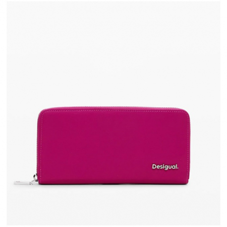 Portofel de dama, Desigual, seria Priori Fiona, Roz fucsia [2]