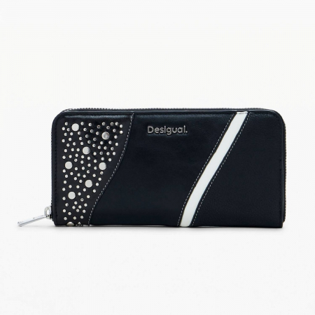 Portofel de dama, Desigual, seria Punkette Fiona, Negru [2]
