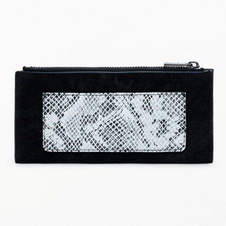 Portofel de dama, Desigual, seria Snake Patch Pia, Negru [3]