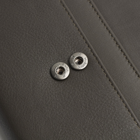 Portofel de dama, din piele naturala cu protectie RFID, The Chesterfield Brand, Orveta - Gri argilos [7]