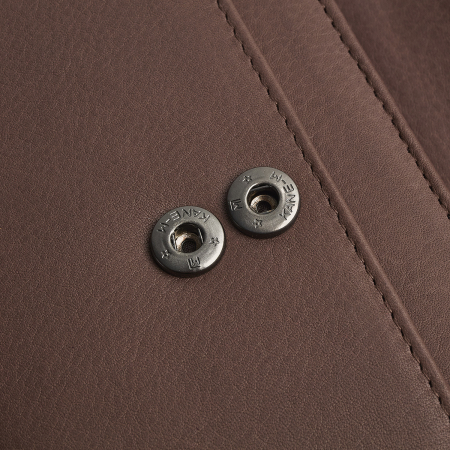 Portofel de dama, din piele naturala cu protectie RFID, The Chesterfield Brand, Orveta -  Taupe inchis [7]