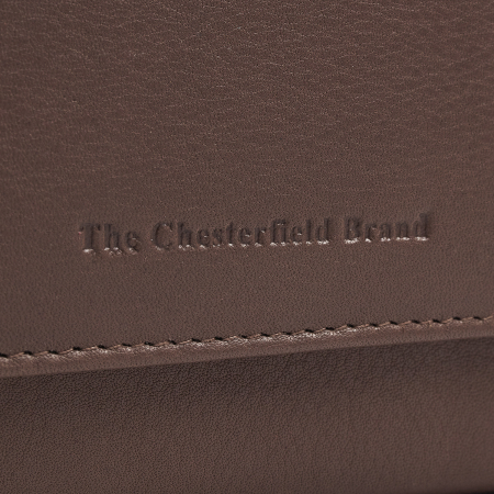 Portofel de dama, din piele naturala cu protectie RFID, The Chesterfield Brand, Orveta -  Taupe inchis [8]