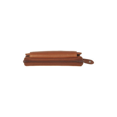 Portofel de dama, din piele naturala cu protectie RFID, The Chesterfield Brand, Orveta - Maro coniac [1]