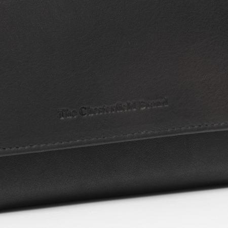 Portofel de dama, din piele naturala cu protectie RFID, The Chesterfield Brand, Orveta - Negru [4]