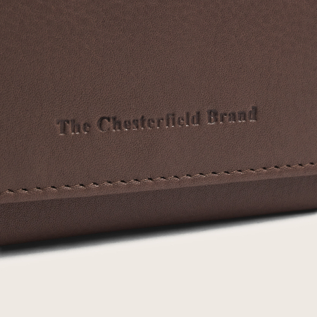 Portofel de dama, din piele naturala cu protectie RFID, The Chesterfield Brand, Zelan - Taupe inchis [6]
