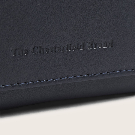 Portofel de dama, din piele naturala cu protectie RFID, The Chesterfield Brand, Zelan - Bleumarin [8]