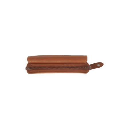 Portofel de dama, din piele naturala cu protectie RFID, The Chesterfield Brand, Zelan - Maro coniac [3]