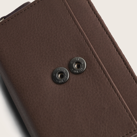 Portofel de dama, din piele naturala cu protectie RFID, The Chesterfield Brand, Zelan - Taupe inchis [4]