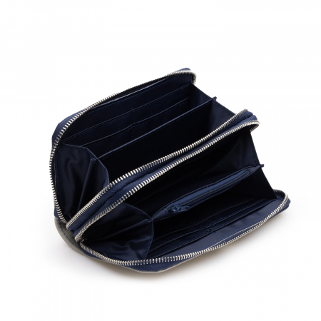 Portofel de dama, din piele naturala, Multicolor [1]