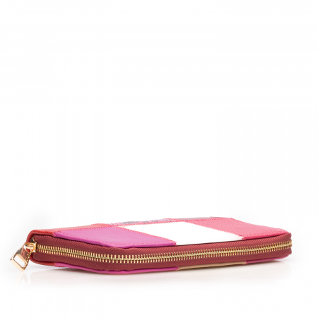 Portofel de dama, din piele naturala, Multicolor [2]