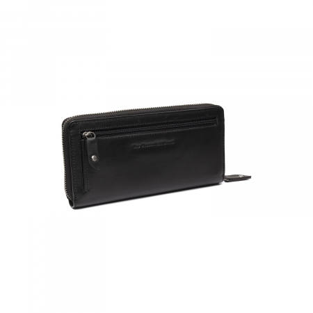 Portofel din piele naturala The Chesterfield Brand, cu protectie anti scanare RFID, Livorno, Negru [5]