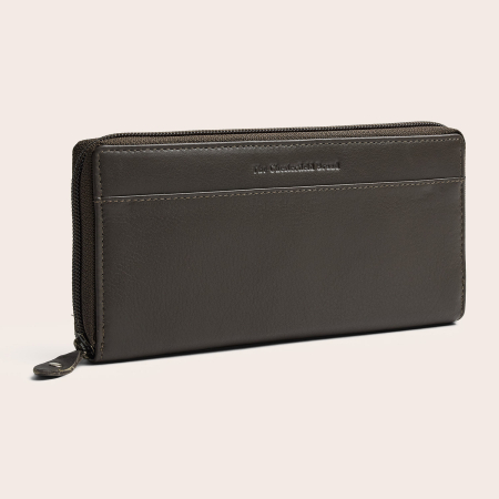 Dama - Portofel din piele naturala The Chesterfield Brand, cu protectie anti scanare RFID, Mirelle - Gri