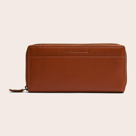 Portofel din piele naturala The Chesterfield Brand, cu protectie anti scanare RFID, Mirelle - Maro coniac [1]