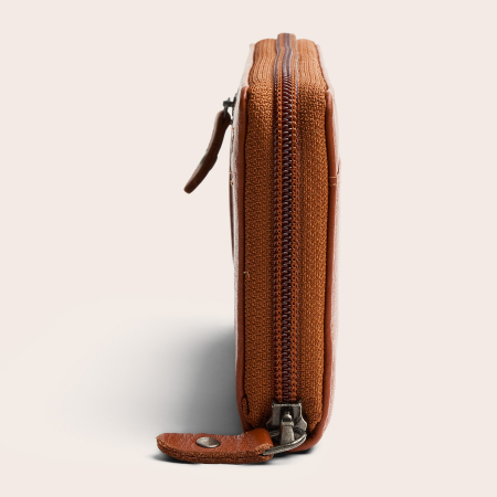 Portofel din piele naturala The Chesterfield Brand, cu protectie anti scanare RFID, Mirelle - Maro coniac [2]