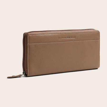 Dama - Portofel din piele naturala The Chesterfield Brand, cu protectie anti scanare RFID, Mirelle - Taupe deschis