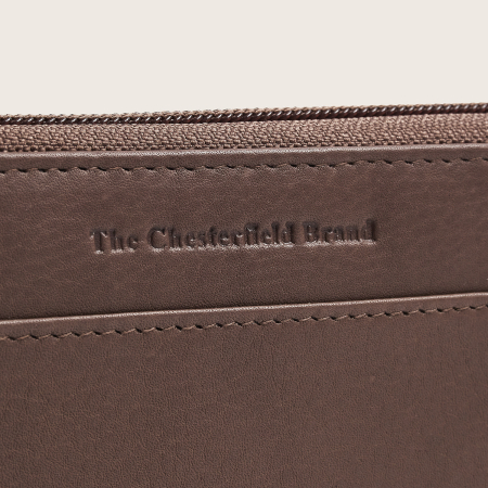 Portofel din piele naturala The Chesterfield Brand, cu protectie anti scanare RFID, Mirelle - Taupe inchis [9]