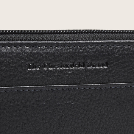 Portofel din piele naturala The Chesterfield Brand, cu protectie anti scanare RFID, Mirelle - Negru [9]