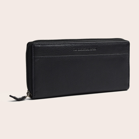 Dama - Portofel din piele naturala The Chesterfield Brand, cu protectie anti scanare RFID, Mirelle - Negru