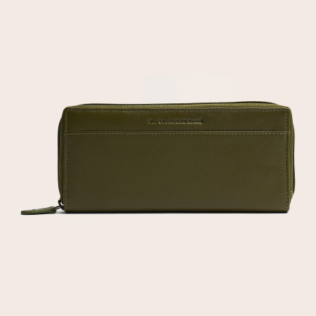 Portofel din piele naturala The Chesterfield Brand, cu protectie anti scanare RFID, Mirelle - Verde olive [1]