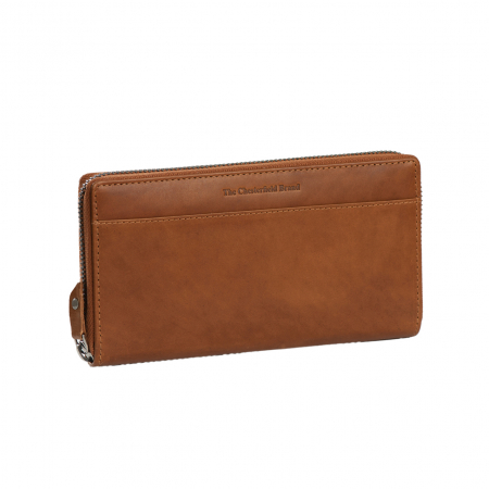 Portofel din piele naturala The Chesterfield Brand, cu protectie anti scanare RFID, Halle, Maro coniac [3]