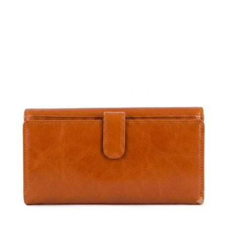 Portofel dublu, de dama, Gianni Conti, piele naturala, seria 9408144, Cognac-oranj [2]