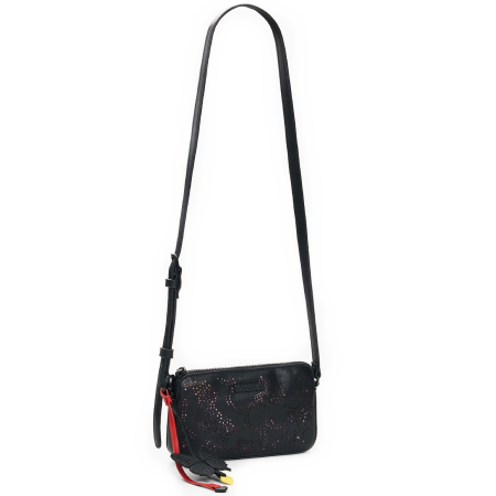 Portofele - Portofel/gentuta, 2 in 1, de dimensiune mica, Desigual, Mini Butterfly , Negru