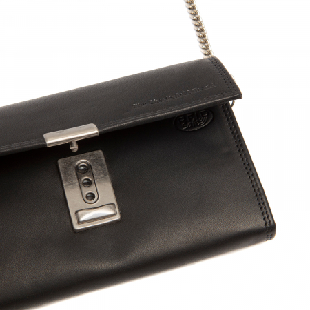 Portofel ospatar, piele naturala, The Chesterfield Brand, Elba, Negru [2]